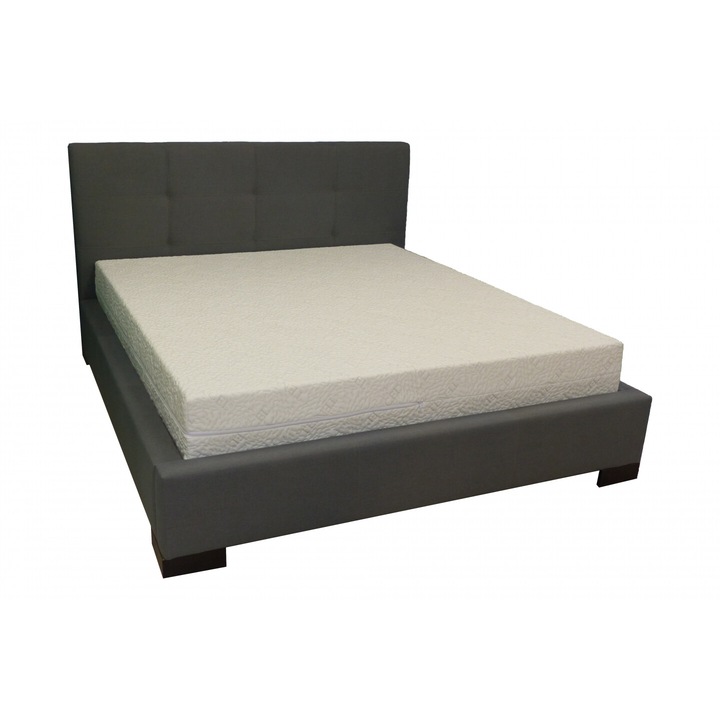 Husa saltea cu fermoar detasabil Czinger Home, 140x200x15 cm, Alb