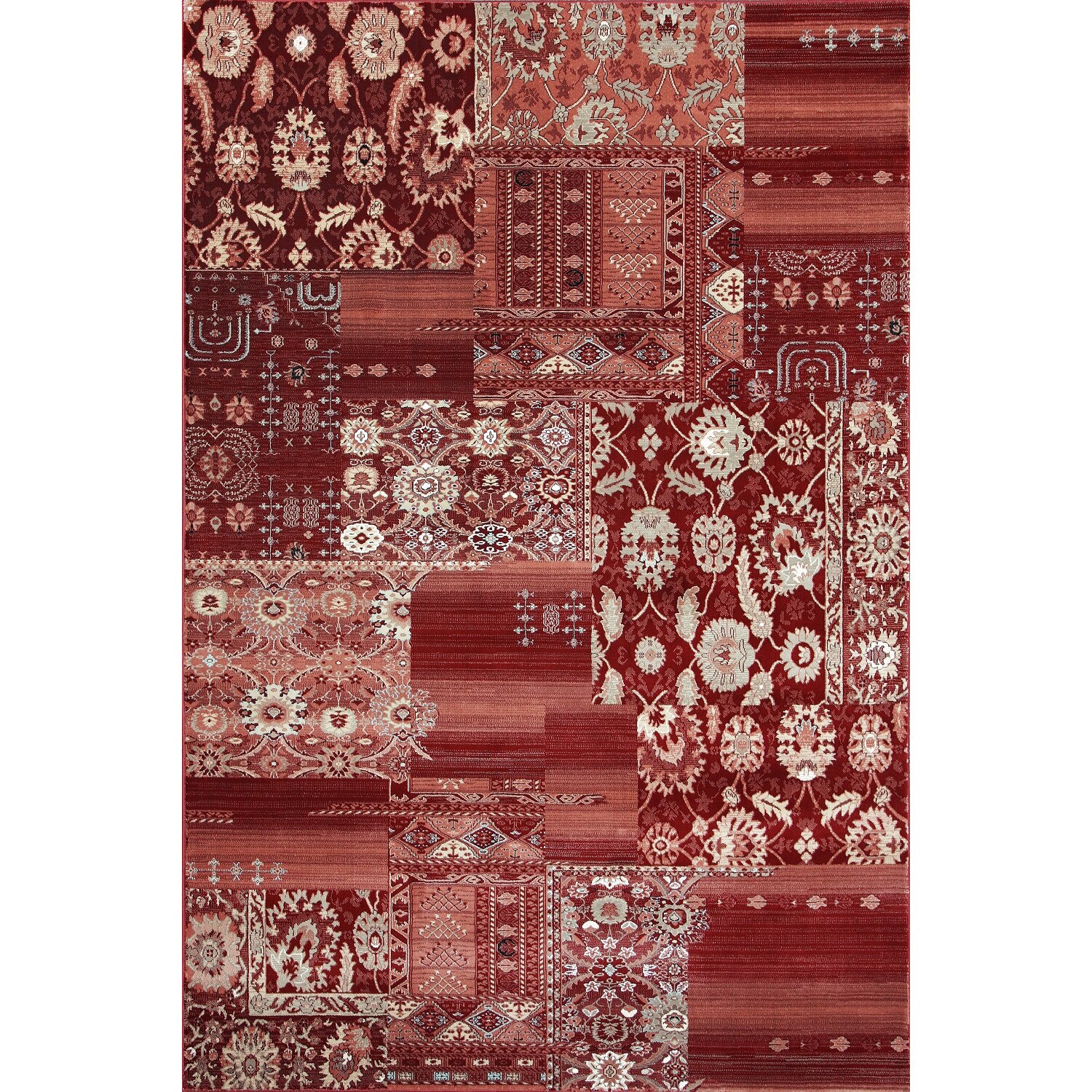 Covor Clasic, Cardinal 25509-210, Rosu Bordeaux, 80x150 cm, 2100 gr/mp