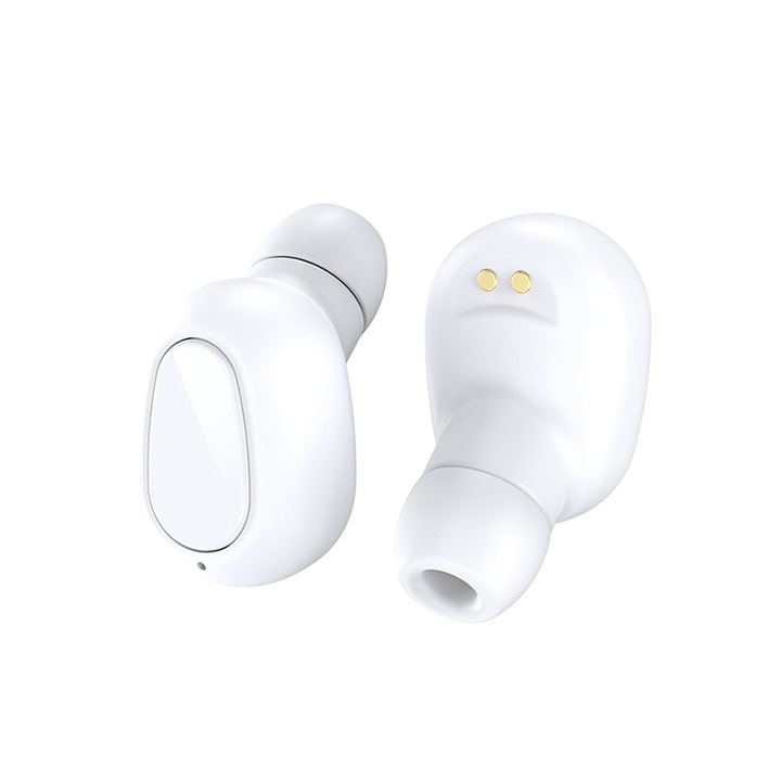 L21 TWS vezeték nélküli fülhallgató, Bluetooth 5.0, fehér