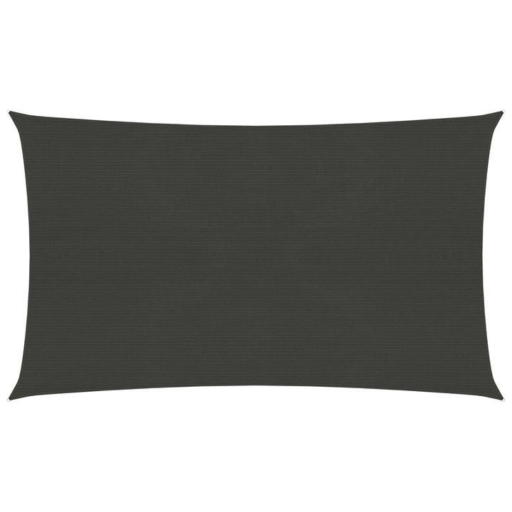 Panza parasolar vidaXL, antracit, 2 x 5 m, HDPE, 160 g/m², 1.5 kg
