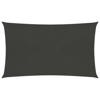 Panza parasolar pentru exterior cu protectie UV, vidaXL, Tesatura, 200 x 500 cm, Antracit Panza parasolar pentru exterior cu protectie UV, vidaXL, Tesatura, 200 x 500 cm, Antracit