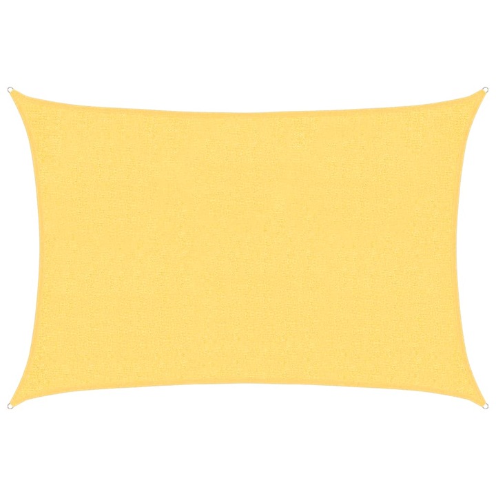 VidaXL bézs HDPE napvitorla 160 g/m² 2 x 3 m 311117