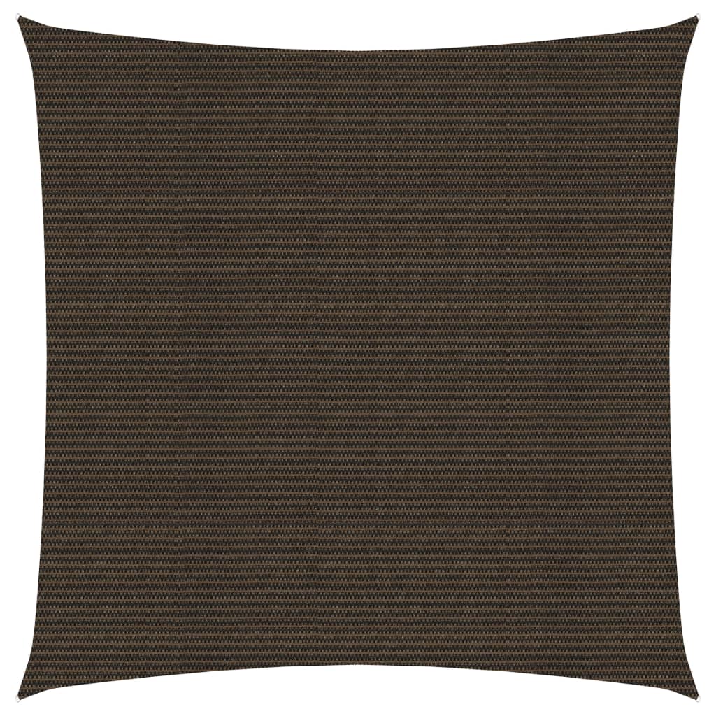 Copertina panza de parasolar patrata vidaXL, Tesatura, 450 x 450 cm, Maro