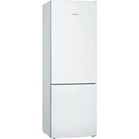Frigider cu congelator Bosch KGE49AWCA Serie 6, 419 l, 201 cm, Display digital, Iluminare LED, BigBox, Clasa energetica C, Alb