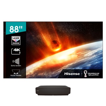 Televizor smart Hisense 88L5VG Sonic Screen, 223 cm, 4K Ultra HD