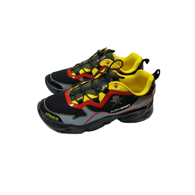 Pantofi sport, Plein Sport, runner logos, multicolor, 38 EU