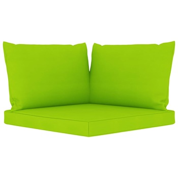 Set de 3 perne pentru canapea din paleti, vidaXL, Tesatura, 60 x 60 x 6 cm, Verde deschis Set de 3 perne pentru canapea din paleti, vidaXL, Tesatura, 60 x 60 x 6 cm, Verde deschis