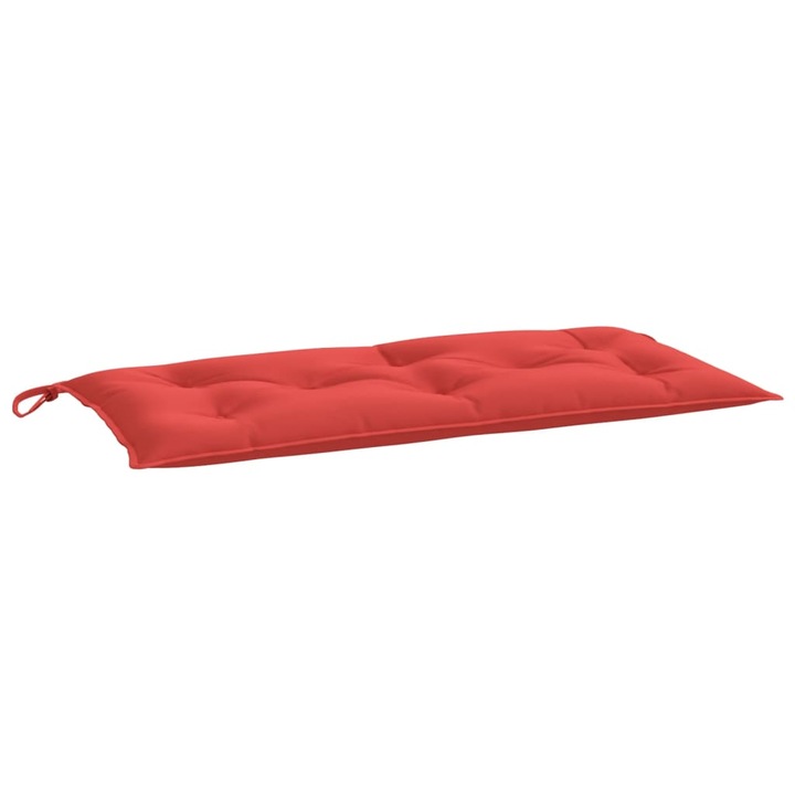 Perna banca de gradina vidaXL, rosu, 100x50x7 cm, material oxford, 1.1 Kg