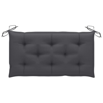 Perna pentru banca de gradina, vidaXL, Poliester, 100 x 50 x 7 cm, Gri antracit Perna pentru banca de gradina, vidaXL, Poliester, 100 x 50 x 7 cm, Gri antracit