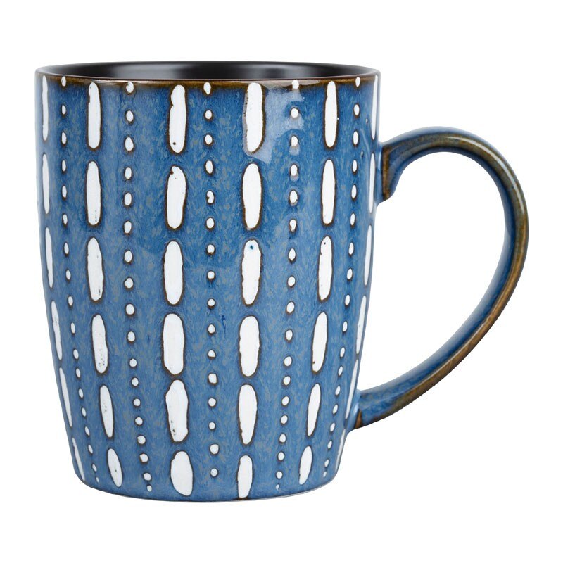 Cana - Urazia - Indigo White, Ceramica, 350 ml, Albastru