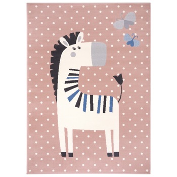 Covor Copii & Tineret Adventures, Roz 80x150, C04-478539 Covor Copii & Tineret Adventures, Roz 80x150, C04-478539