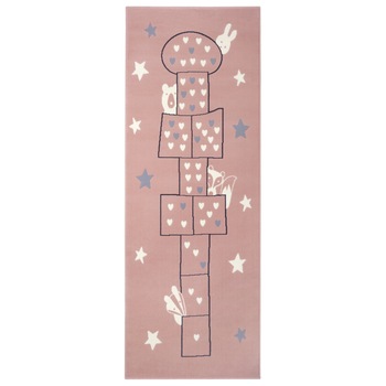 Covor Copii & Tineret Adventures, Roz 100x250, C273-478551 Covor Copii & Tineret Adventures, Roz 100x250, C273-478551