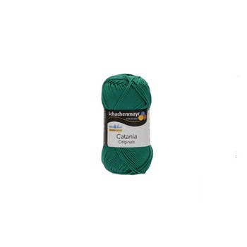 Fir Textil Smc Schachenmayr Catania 0430 pentru crosetat si tricotat, bumbac, verde, 125 m Fir Textil Smc Schachenmayr Catania 0430 pentru crosetat si tricotat, bumbac, verde, 125 m