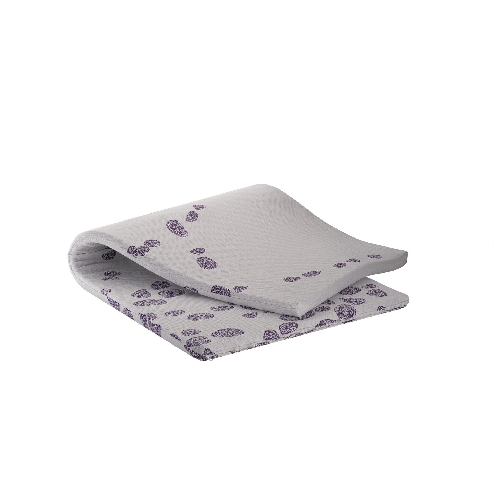 Topper saltea Sleepy Purpple Memory, 82x190x5 cm