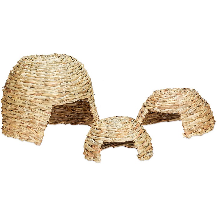 Set 3 x Casute pentru animale mici/rozatoare