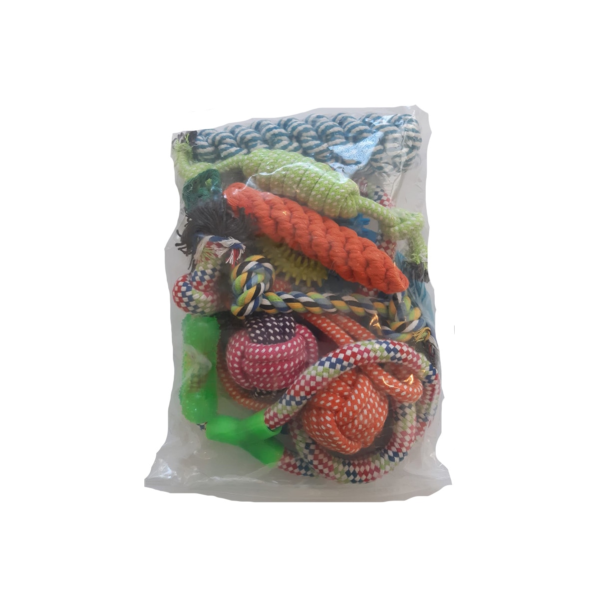 Set 10 x Jucarie pentru caini, Relax Days, Multicolor