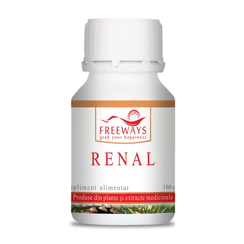 Supliment alimentar pentru imbunatatirea sistemului renal si urinar, 180 capsule
