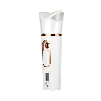 Steamer facial mini portabil cu aburi 35 ml , 3 in 1 , reincarcabil USB , 1200 mA Steamer facial mini portabil cu aburi 35 ml , 3 in 1 , reincarcabil USB , 1200 mA