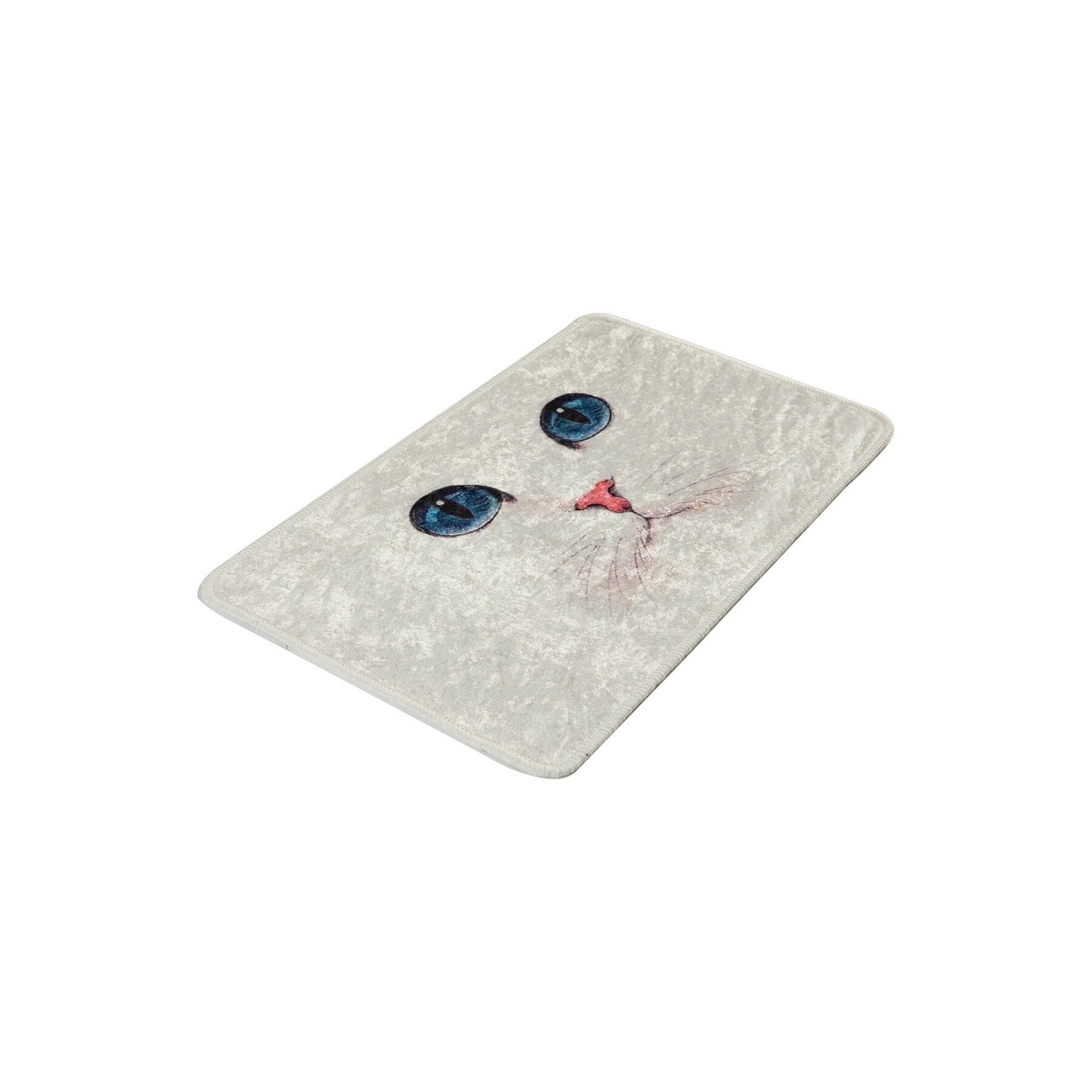 Covoras baie, catifelat 40x60 cm, Chilai Home, Blue Eyes