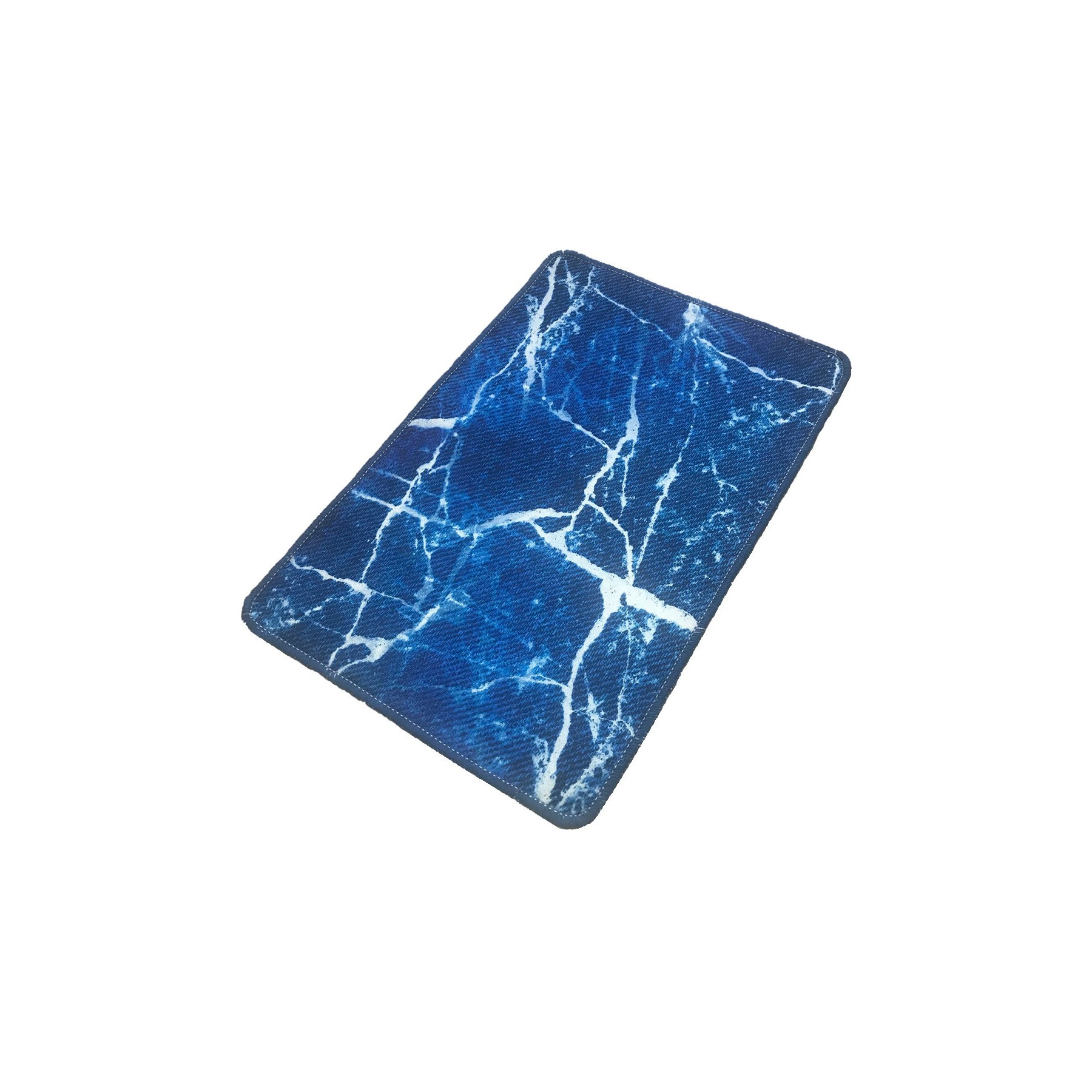 Covoras baie, catifelat 40x60 cm, Chilai Home, Denim DJT