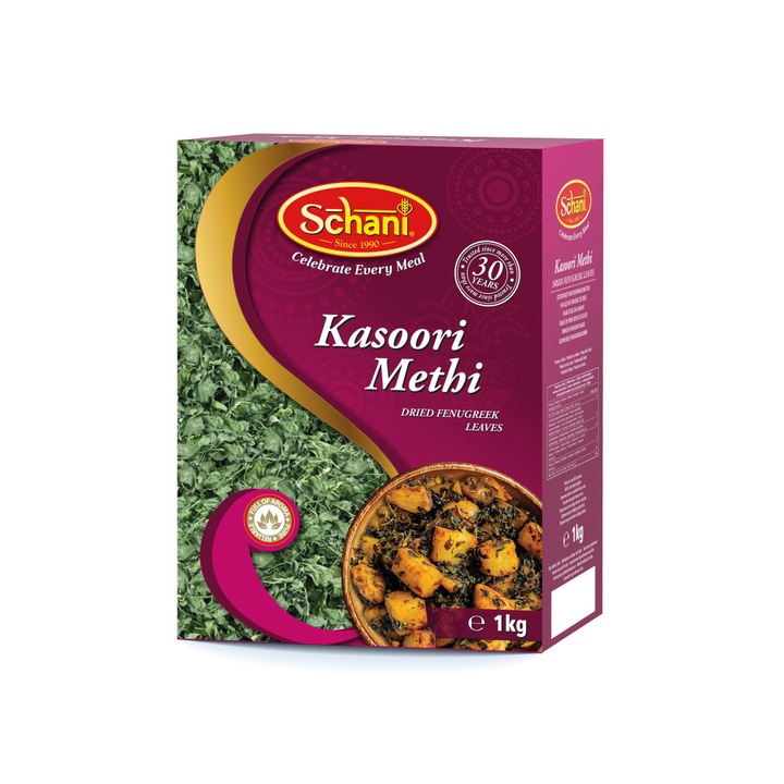 Frunze de Schinduf (Kasoori Methi) 1Kg - Schani