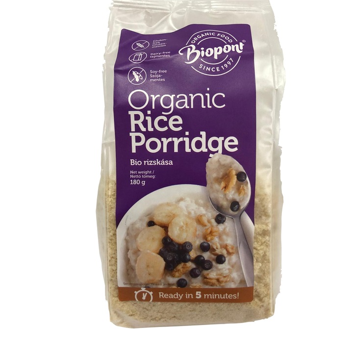 Terci de orez organic Biopont 180 g