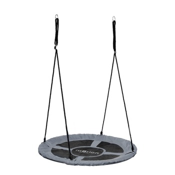 Leagan suspendat, cuib de barza, gri, max 100 kg, 100 cm Leagan suspendat, cuib de barza, gri, max 100 kg, 100 cm