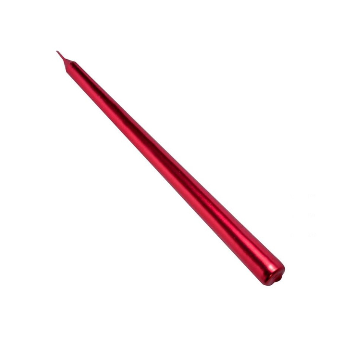 Lumanare rosie 2x25 cm, Eventeam