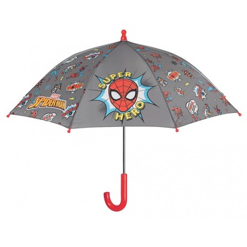 Umbrela Spiderman , Pentru Copii , 76cm, Multicolor Umbrela Spiderman , Pentru Copii , 76cm, Multicolor
