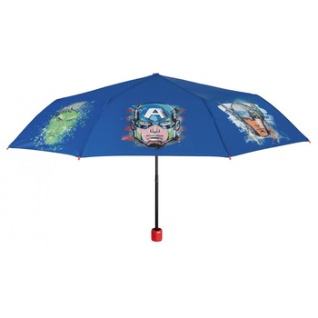 Umbrela Avengers , Pentru Copii , 91cm, Multicolor Umbrela Avengers , Pentru Copii , 91cm, Multicolor