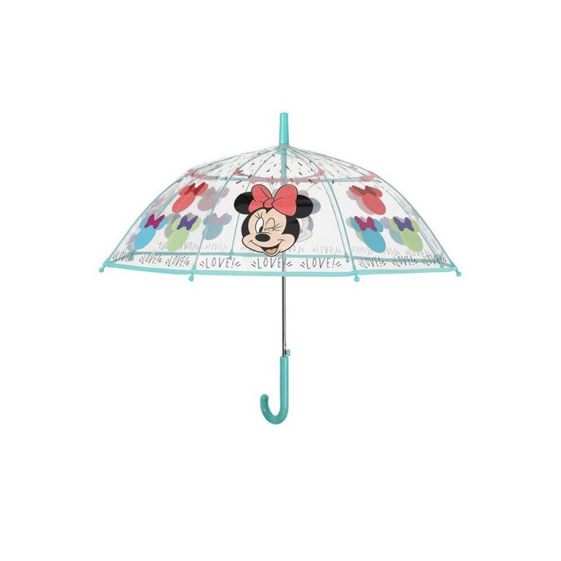 Umbrela Minnie Mouse , Pentru Copii , 74cm, Multicolor