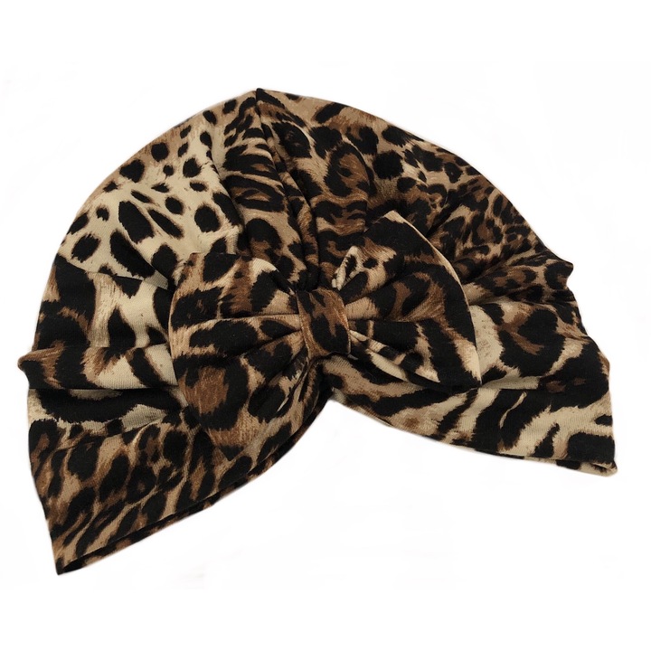 Turban animal print cu funda, Animal print