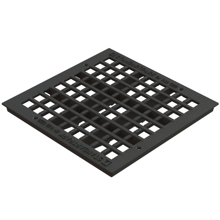 Gratar Fonta, VODALAND, tip grila, C250, pentru camin patrat 400x400