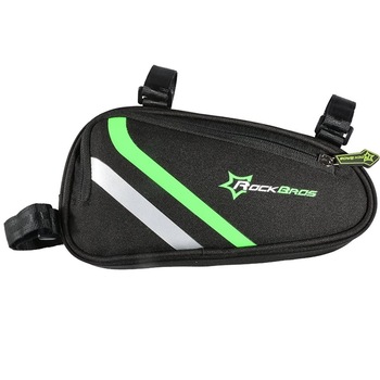 Geanta cadru bicicleta Rockbros, impermeabila, prindere velcro, triunghiulara Geanta cadru bicicleta Rockbros, impermeabila, prindere velcro, triunghiulara