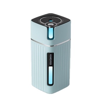 Umidificator Techstar® cu Iluminare LED RGB, Aromaterapie, Pentru Casa, Birou, 300ml, Albastru Umidificator Techstar® cu Iluminare LED RGB, Aromaterapie, Pentru Casa, Birou, 300ml, Albastru
