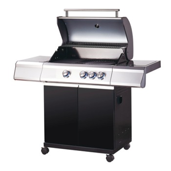 Gratar Paxton pe gaz cu 3 + 1 arzatoare, Tarrington House, negru Gratar Paxton pe gaz cu 3 + 1 arzatoare, Tarrington House, negru