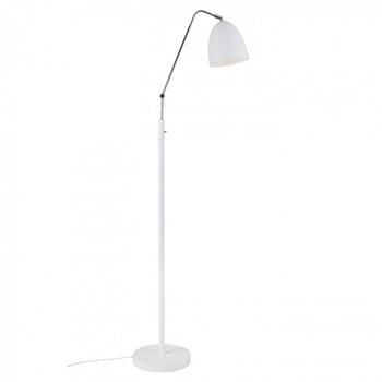 Lampadar Alexander, metal, alb, 25 x 140 x 25 cm Lampadar Alexander, metal, alb, 25 x 140 x 25 cm