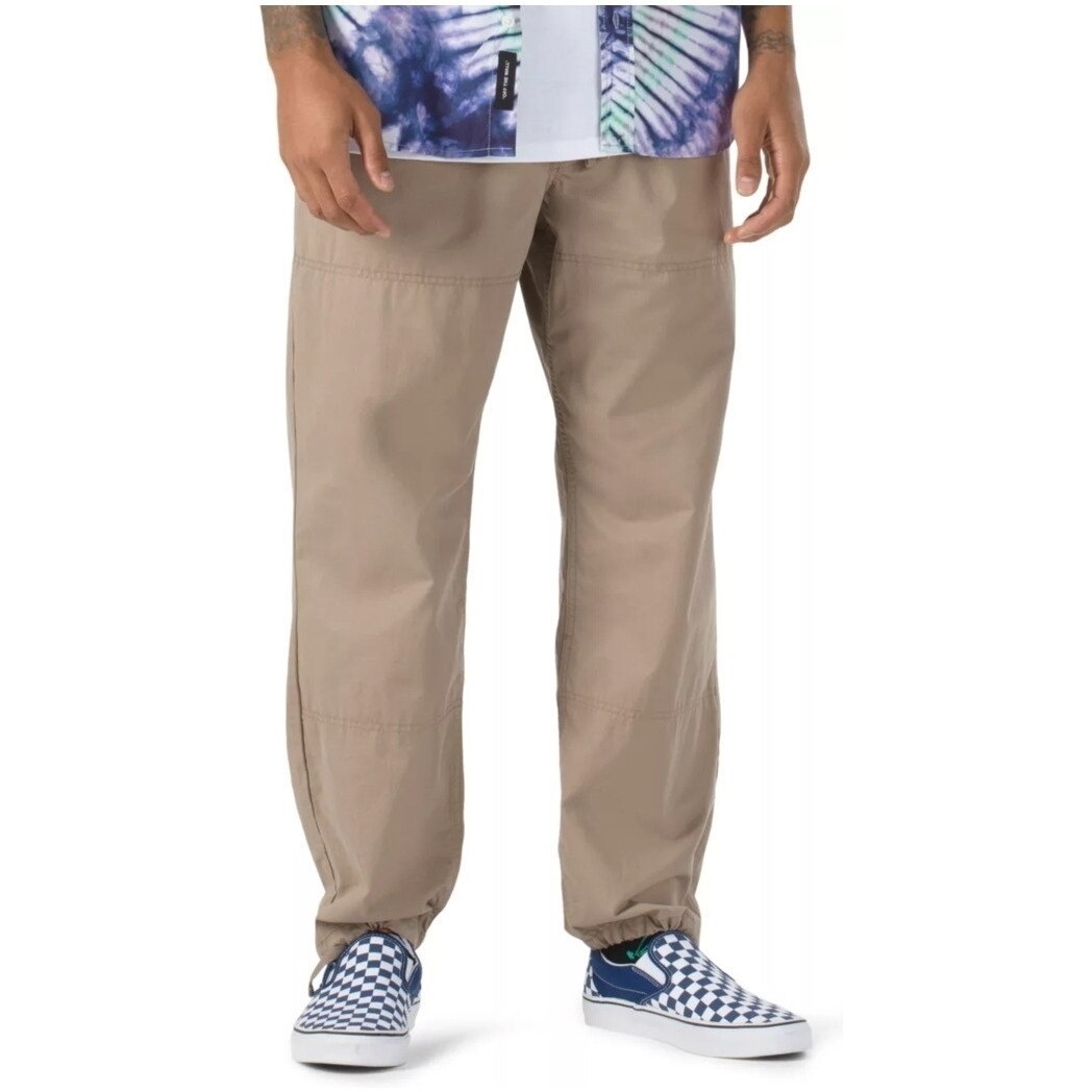 Pantaloni Vans Embarcadero III Military, Maro