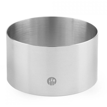 Forma rotunda din inox Hendi pentru pastiserie si cofetarie, 220x(H)50mm Forma rotunda din inox Hendi pentru pastiserie si cofetarie, 220x(H)50mm