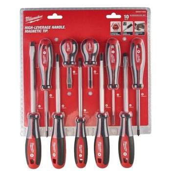 Set surubelnite cu maner cu trei-fete, set 10 buc Set surubelnite cu maner cu trei-fete, set 10 buc