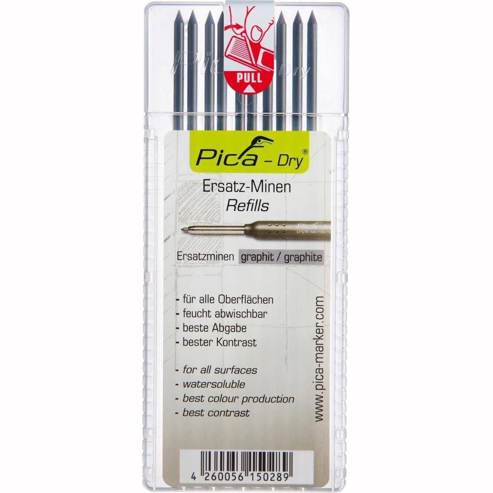 Mine rezerva, grafit, compatibil marcator gauri adanci