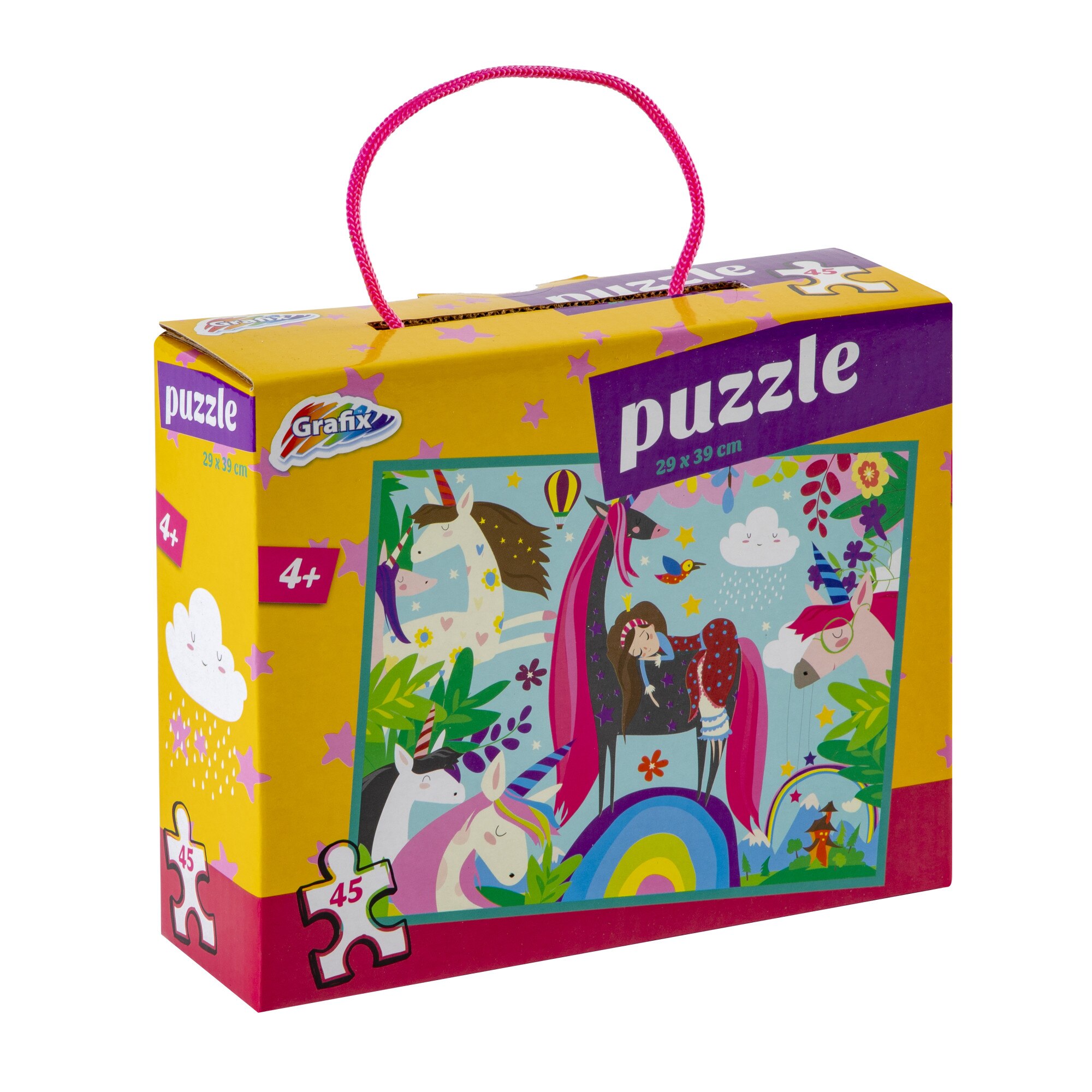 Puzzle Printesa Adormita, Grafix, 45 piese