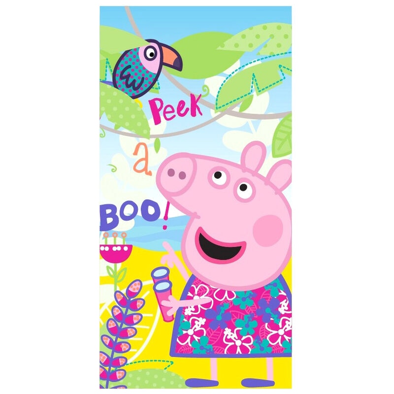 Prosop plaja Peppa Pig 140x70 cm Multicolor