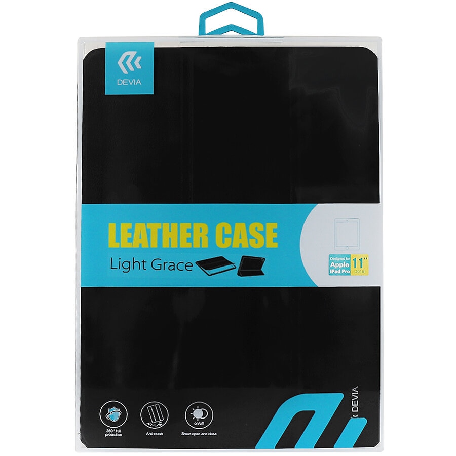 Husa Devia Light Grace Case compatibila cu iPad Pro 11 inch, Negru
