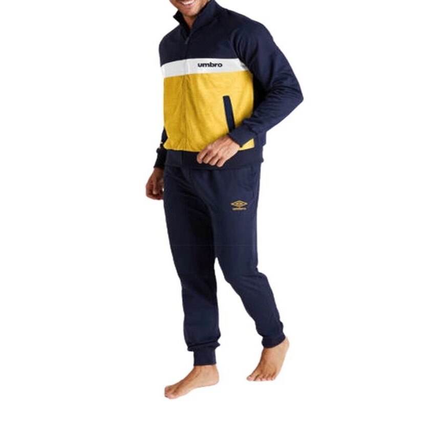 Trening Baieti Umbro model UAP65025S,Albastru/Galben 13/14 ani