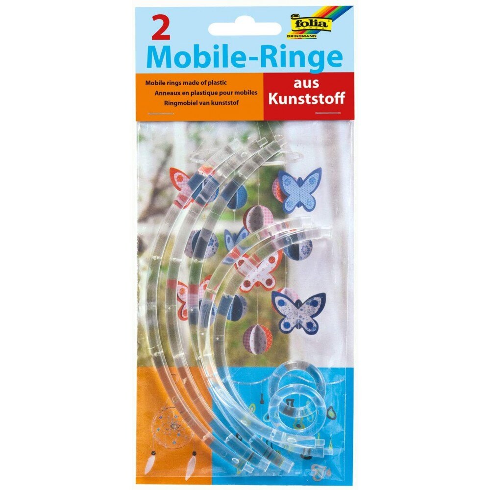 Set Inele mobile asamblabile din material acrilic, Folia