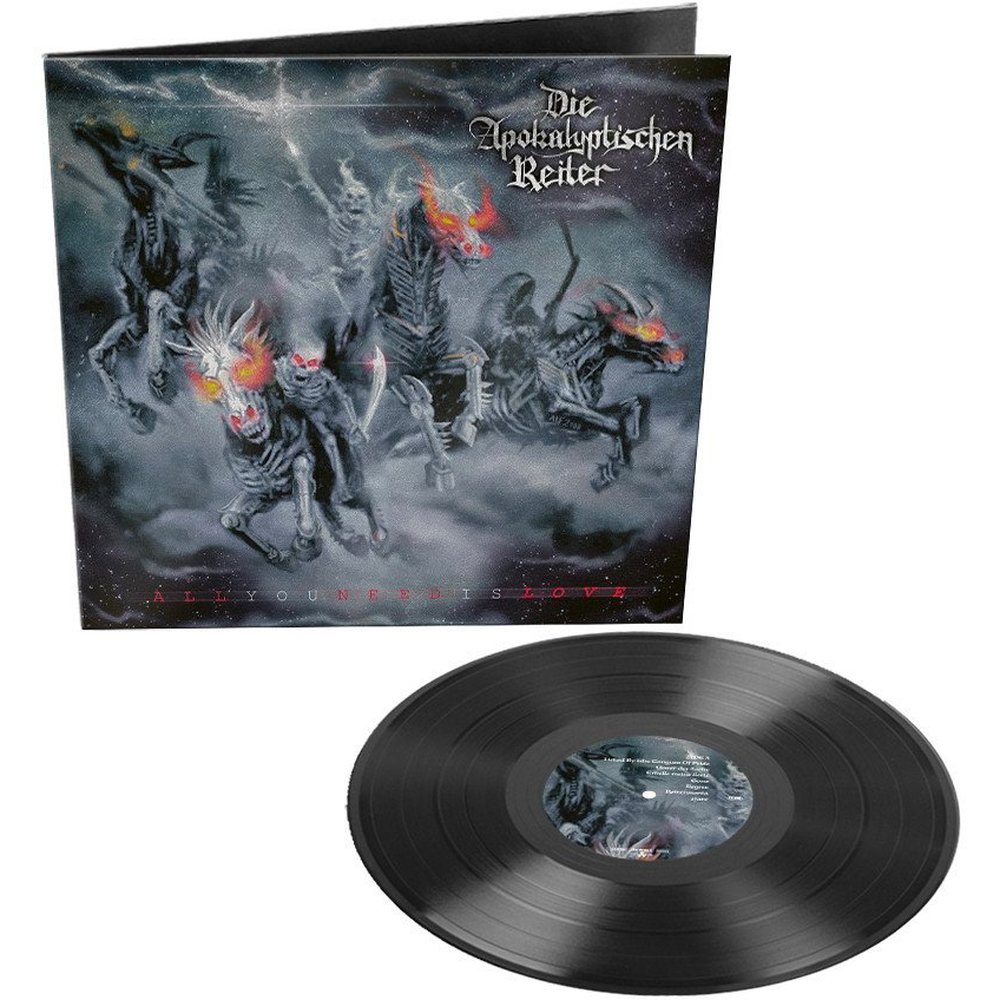 Die Apokalyptischen Reiter - All you need is love - XX anniversary edition Black Vinyl (LP)