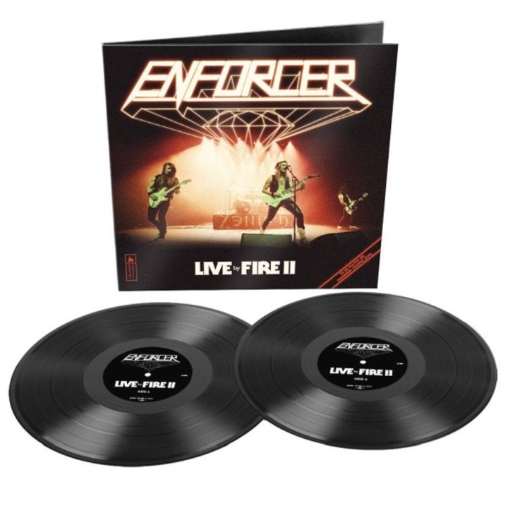 Enforcer - Live by fire II Black Vinyl (2LP)