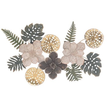 Decoratiune de perete Wall Flowers, Charisma, Metal 95Χ5Χ63 cm Decoratiune de perete Wall Flowers, Charisma, Metal 95Χ5Χ63 cm