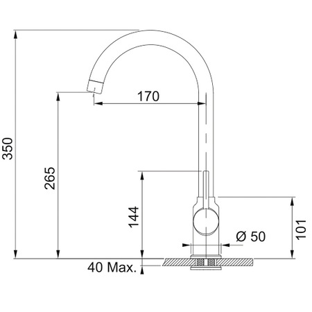 Pachet chiuveta Franke UCG 611-86 + Baterie Franke Pola 1.0, fragranite, 860x500mm, adancime cuva 190mm, Avena